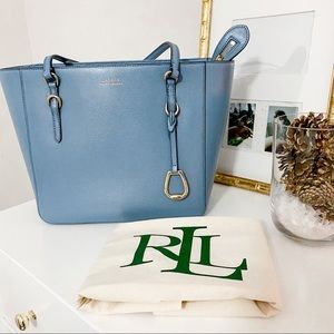 🐎 Ralph Lauren Spring Blue Tote Bag 🐎